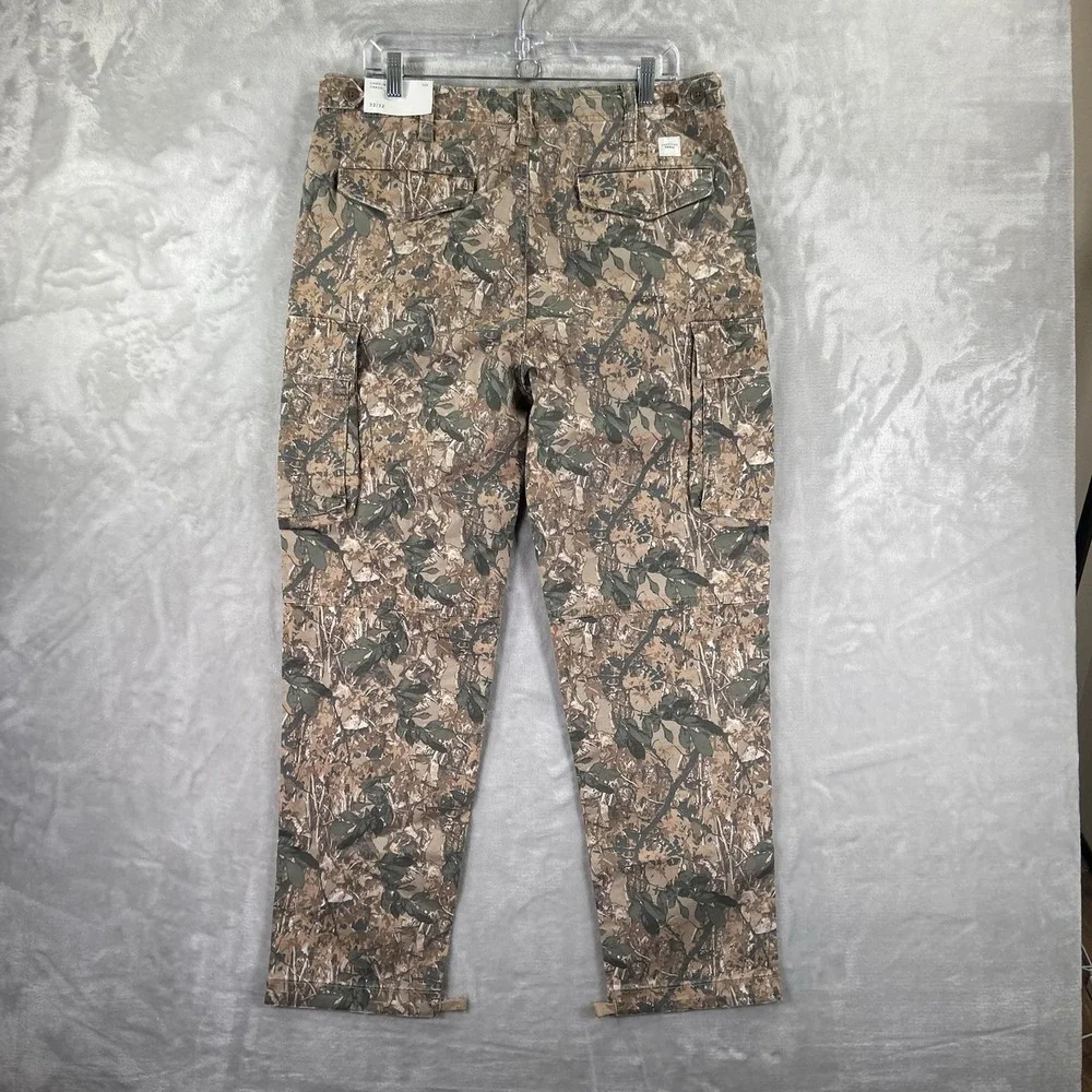 American Eagle Pants Mens 32x28 Camo Cargo Pockets Flex Outdoor Workwear NWT